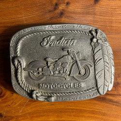 Boucles ceinture Vintage Collector Indian Motorcycle