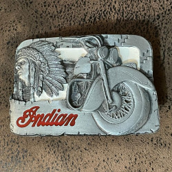 Boucles ceinture Vintage Collector Indian Motorcycle