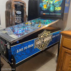FLIPPER HARLEY DAVIDSON COLLECTOR BALLY VINTAGE PINBALL
