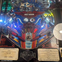 FLIPPER HARLEY DAVIDSON COLLECTOR BALLY VINTAGE PINBALL