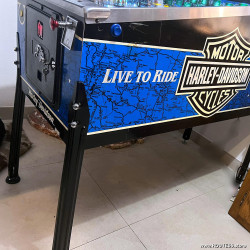 FLIPPER HARLEY DAVIDSON COLLECTOR BALLY VINTAGE PINBALL