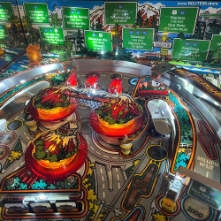 FLIPPER HARLEY DAVIDSON COLLECTOR BALLY VINTAGE PINBALL