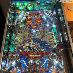FLIPPER HARLEY DAVIDSON COLLECTOR BALLY VINTAGE PINBALL