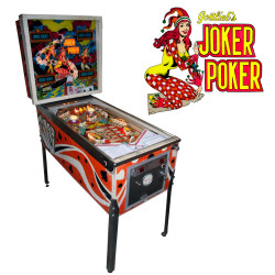 FLIPPER GOTTLIEB JOKER POKER VINTAGE PINBALL