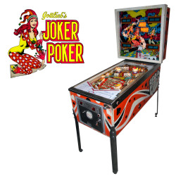 FLIPPER GOTTLIEB JOKER POKER VINTAGE PINBALL