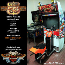 Vintage Harley Davidson Sega Arcade Game