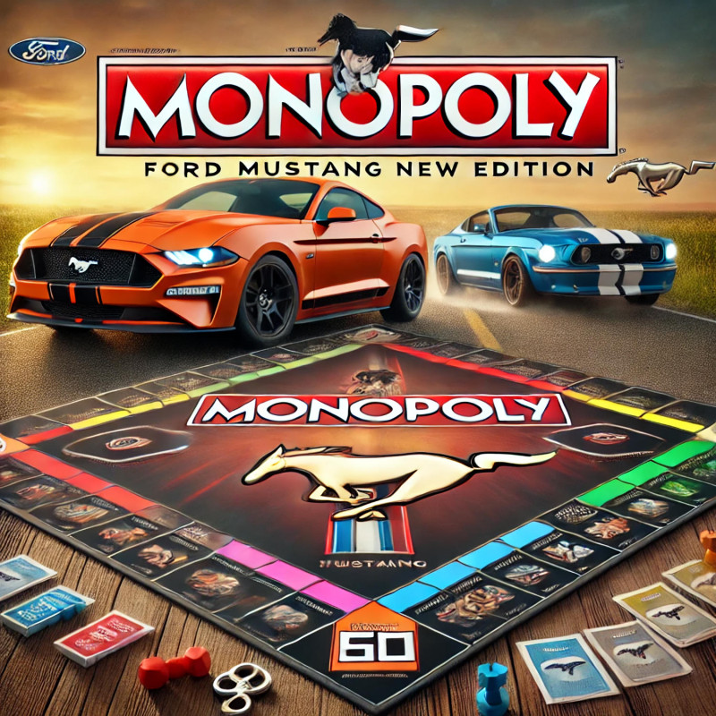 SOCIETE MONOPOLY : Versions vintage FORD MUSTANG