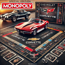 SOCIETE MONOPOLY : Versions vintage CHEVROLET CORVETTE