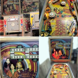 FLIPPER GOTTLIEB CHARLIE's ANGELS VINTAGE EM PINBALL