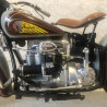 INDIAN Motorcycle - Gris Bordeau - Echelle 1/6