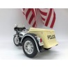 Trike Servicar Police 1957 - Maquette vintage Harley Davidson