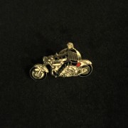 Johnny Hallyday - Pins Moto Harley