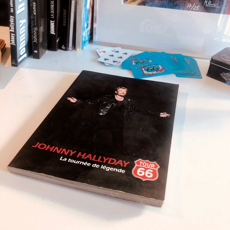 JOHNNY HALLYDAY - Livre Route 66 Tour