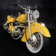 INDIAN CHIEF 348 METAL JAUNE