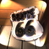 PLAQUE ROUTE 66 - Vintage - Clip Johnny