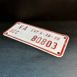 TRUCK Vintage US License plate - Virginia 1969 - 1970