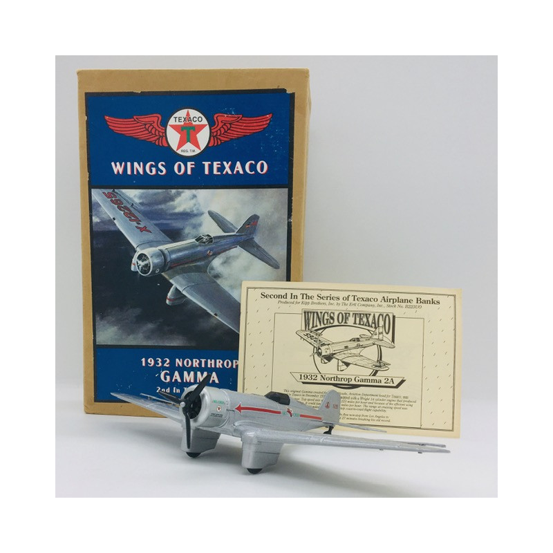 Avion Wings of Texaco -1932 - Northrop GAMMA