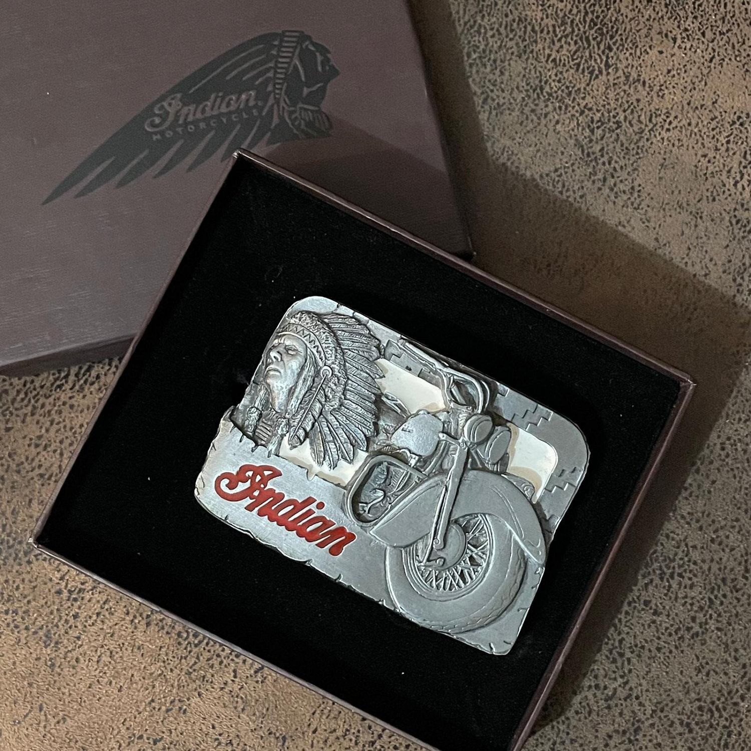 Boucle de Ceinture Indian Motorcycle Modèle 14