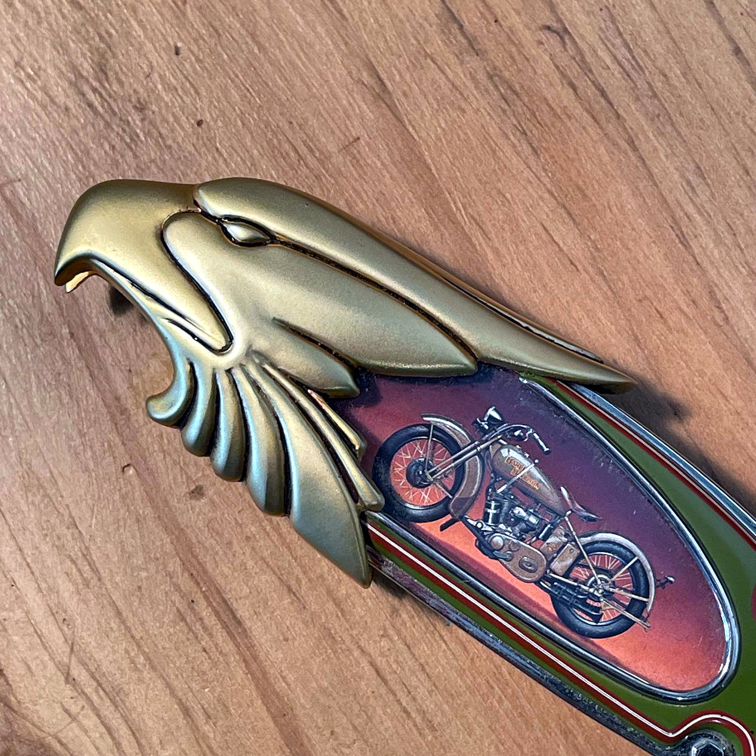 Couteau Franklin Mint Harley Davidson 1974 Knife