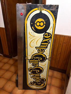 Flipper Eight Ball Deluxe Pinball