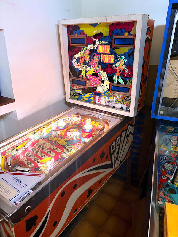 Vintage flipper de collection Joker Poker