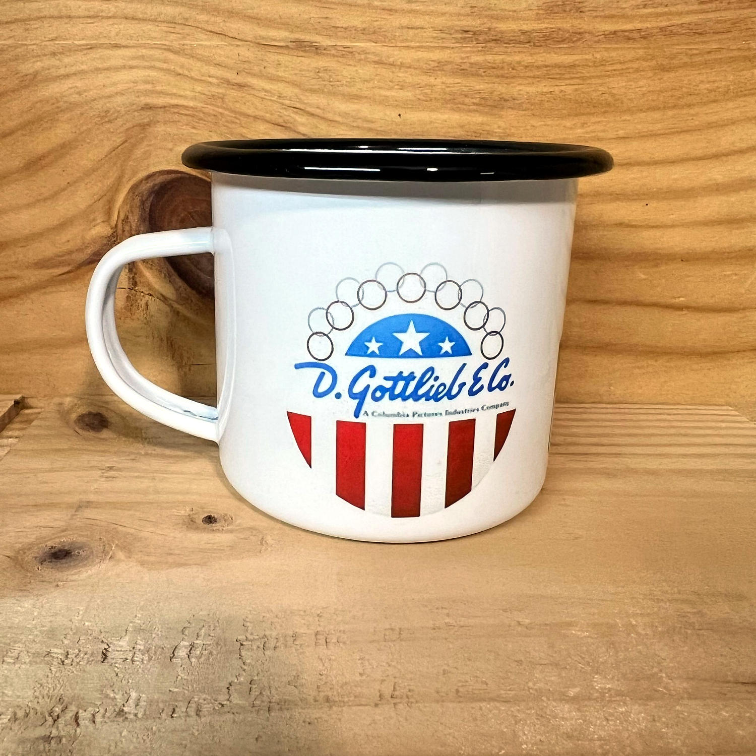 Mug émaillé Gottlieb Spirit of 76 Pinball enamel mug