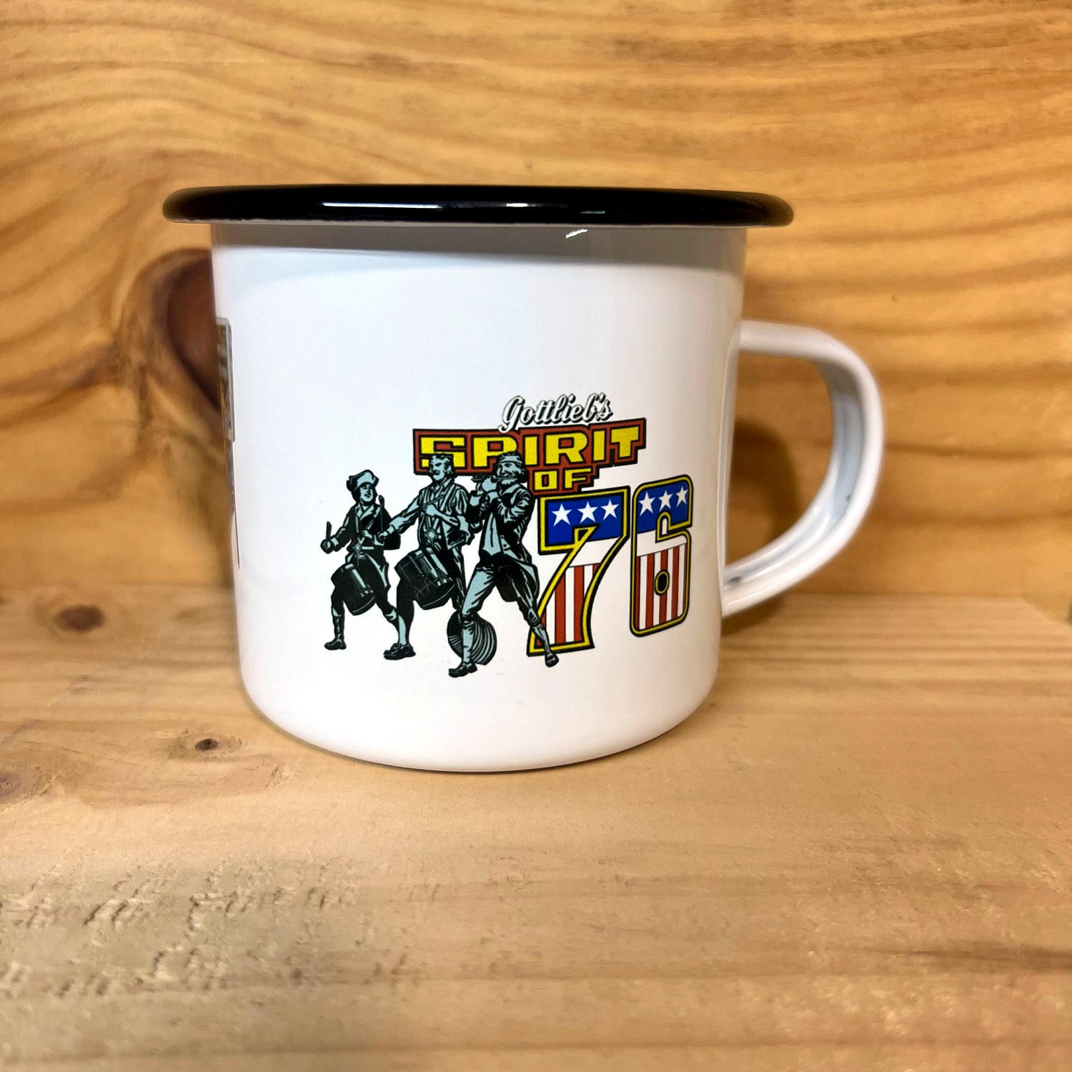 Mug émaillé Gottlieb  Pinball enamel mug