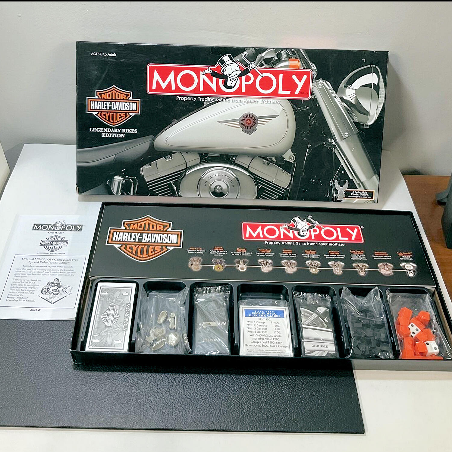 Monopoly Harley Davidson Legendary Bike Edition